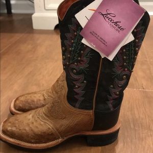 Lucchese Genuine Ostrich boots